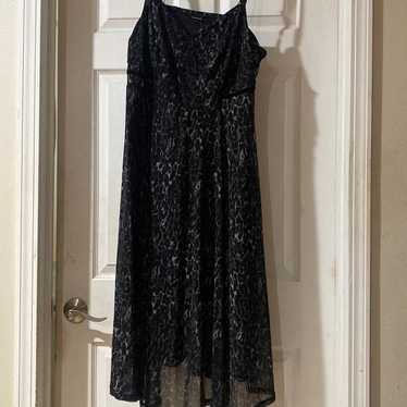 Torrid Dress Size 2X Black and Gray Animal Print