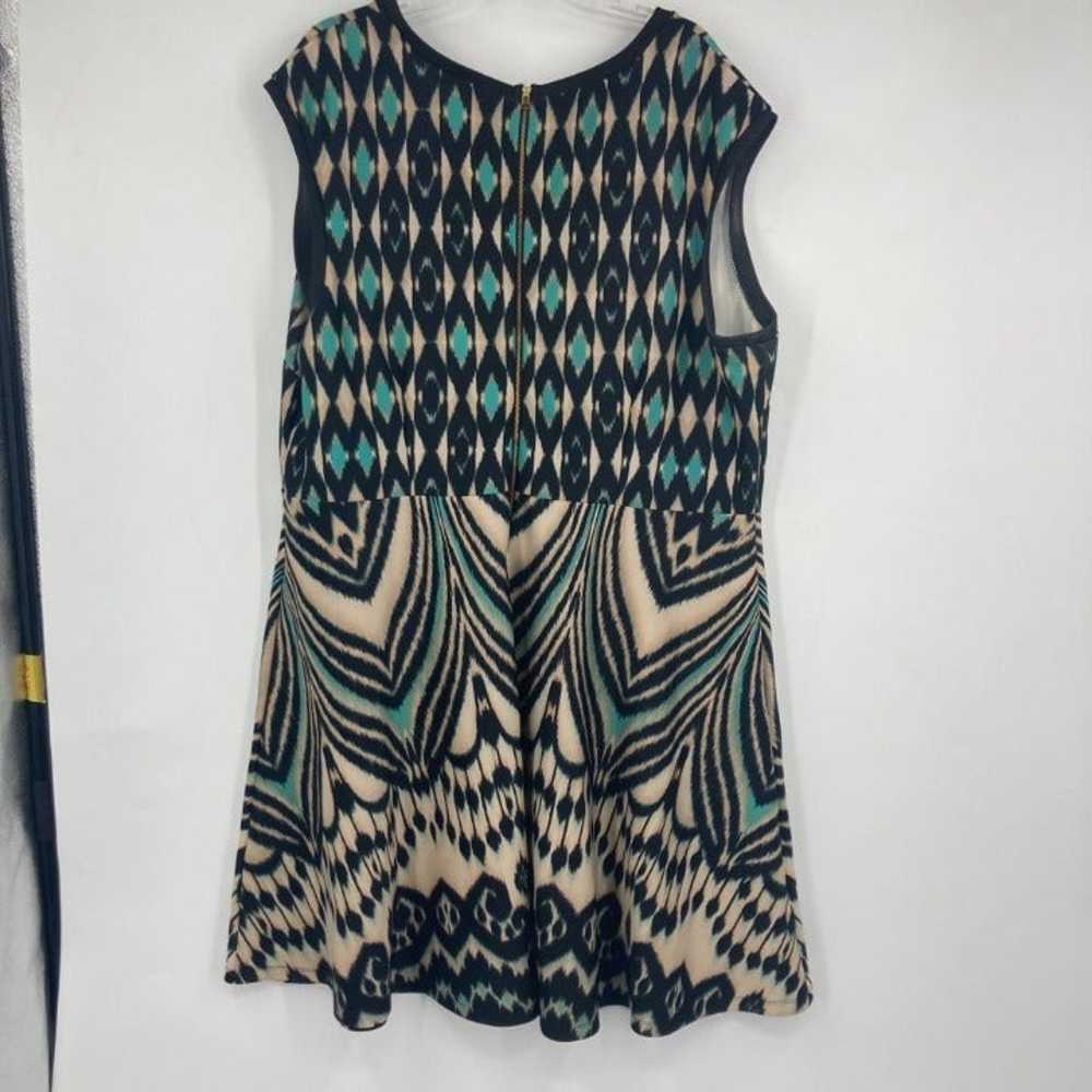 Taylor woman multicolor pattern dress size 22w - image 2