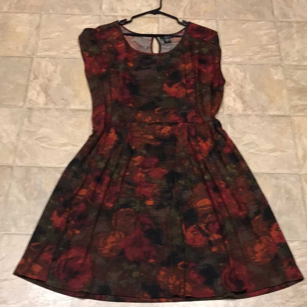 LYS watercolor dress 2X. NWOT. - image 1