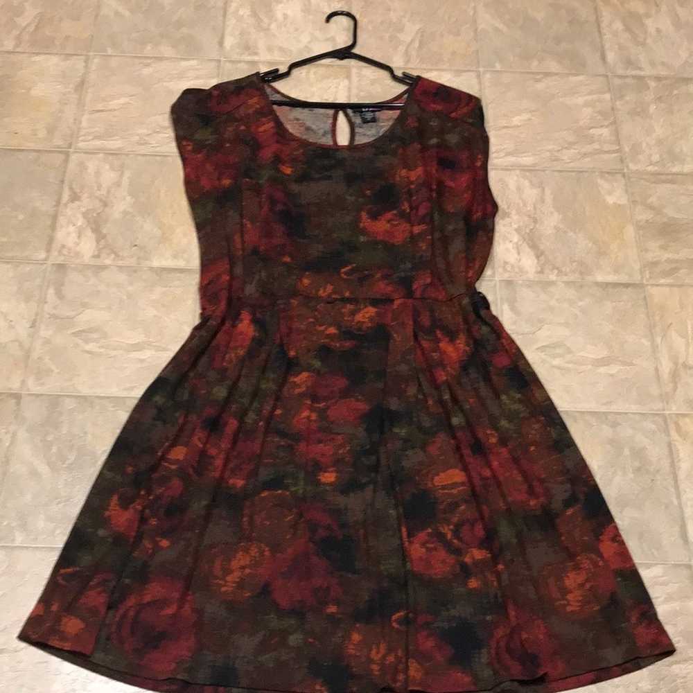 LYS watercolor dress 2X. NWOT. - image 2