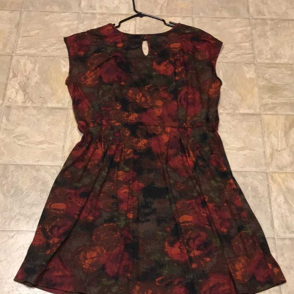 LYS watercolor dress 2X. NWOT. - image 3