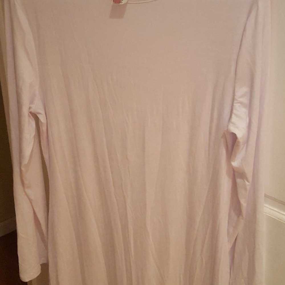 Womens plus size solid simple longsleeve - image 1