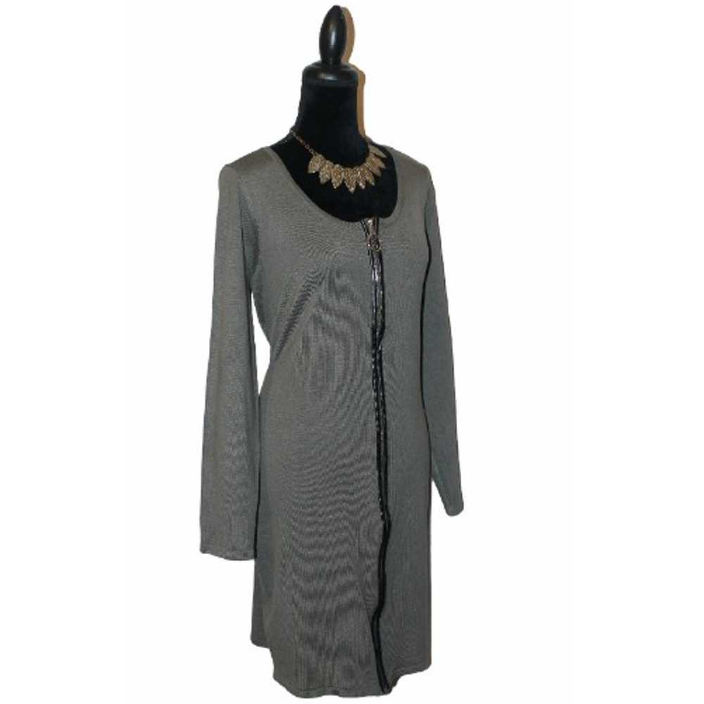 NWOT Say What? Front Zip Sweater Dress - image 3