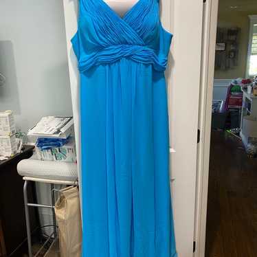 Marine Blue Bridesmaid Dress