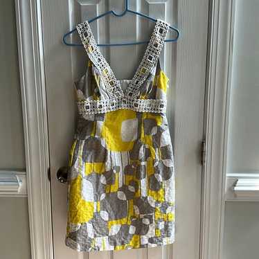 Trina Turk geometric print dress size 0 - image 1