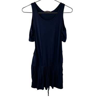 FEEL THE PIECE by TERRE JACOBS Navy Blue Short Sl… - image 1
