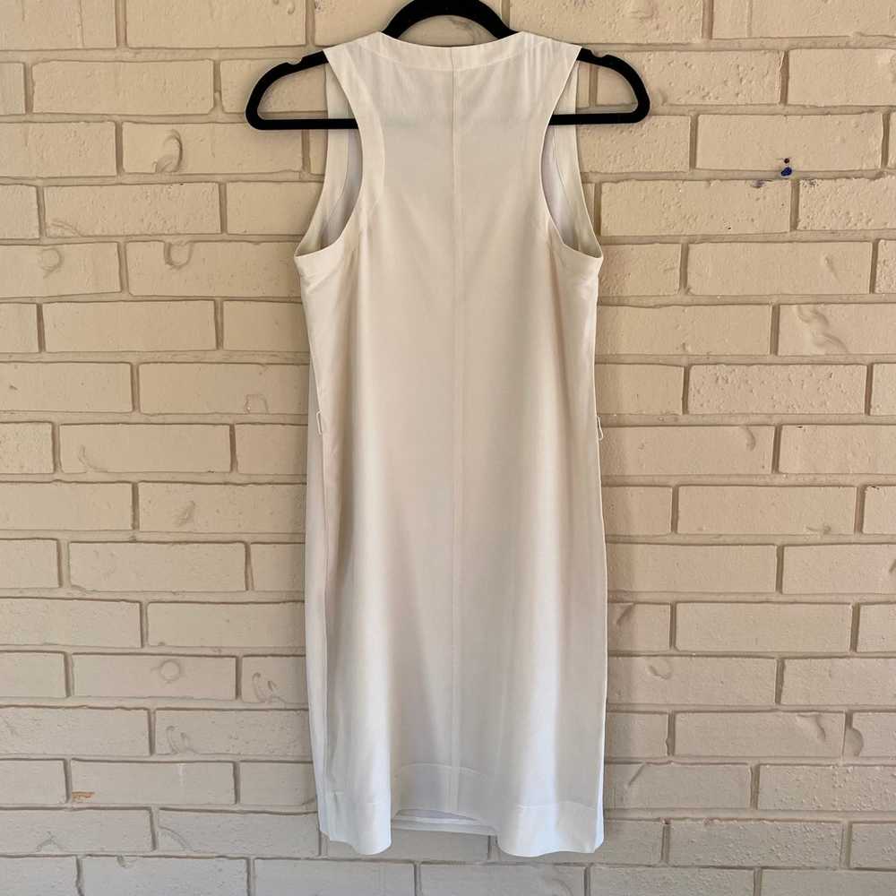 See By Chloe Cream Lined Silk Mini Shift Dress Si… - image 3