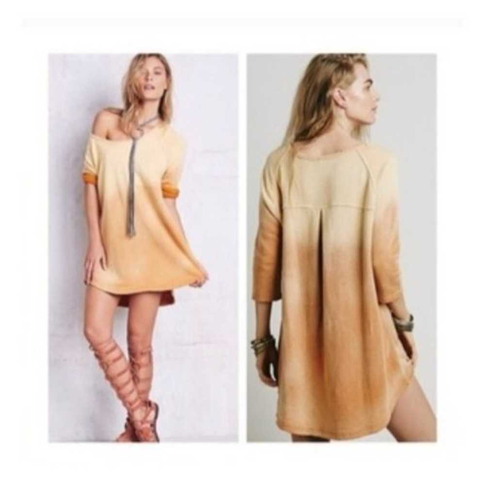 Free People Tanna Peached Out Bliss Brown Tunic M… - image 10