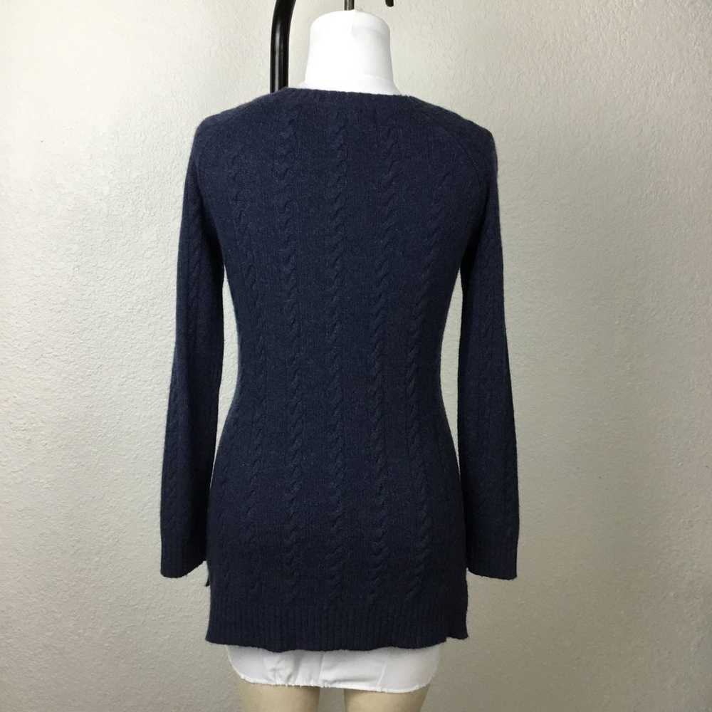 PLY Cashmere Womens Size XS Blue Sweater Pullover… - image 10