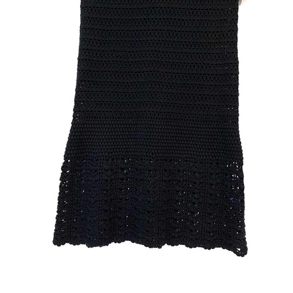 J. McLaughlin Women Size XS Black 100% Cotton Cro… - image 3