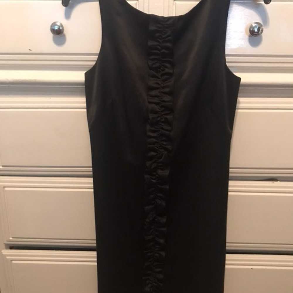 Black Silk Lilly Dress - image 1