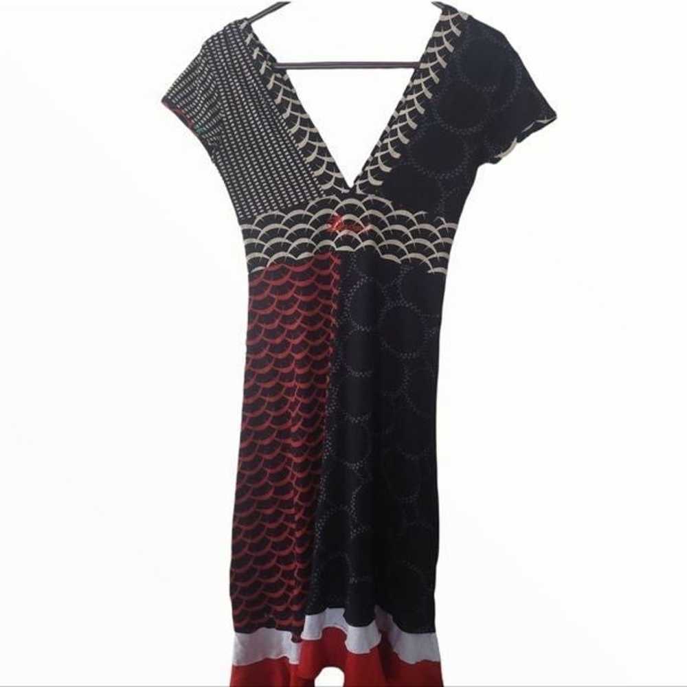 Desigual Asian Inspired Multi Pattern Mini Dress - image 11