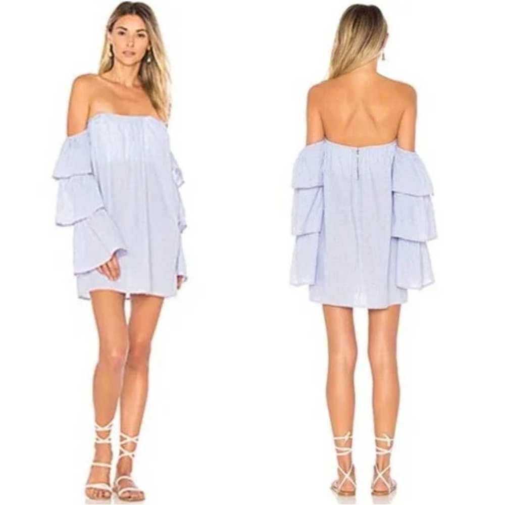 Lovers + Friends Ronita Dress Off The Shoulder Ti… - image 9
