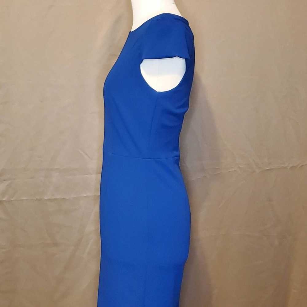 BETSEY JOHNSON Blue Puff Sleeve dress, sz 0 - image 5