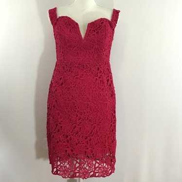 Red Crochet dress - image 1