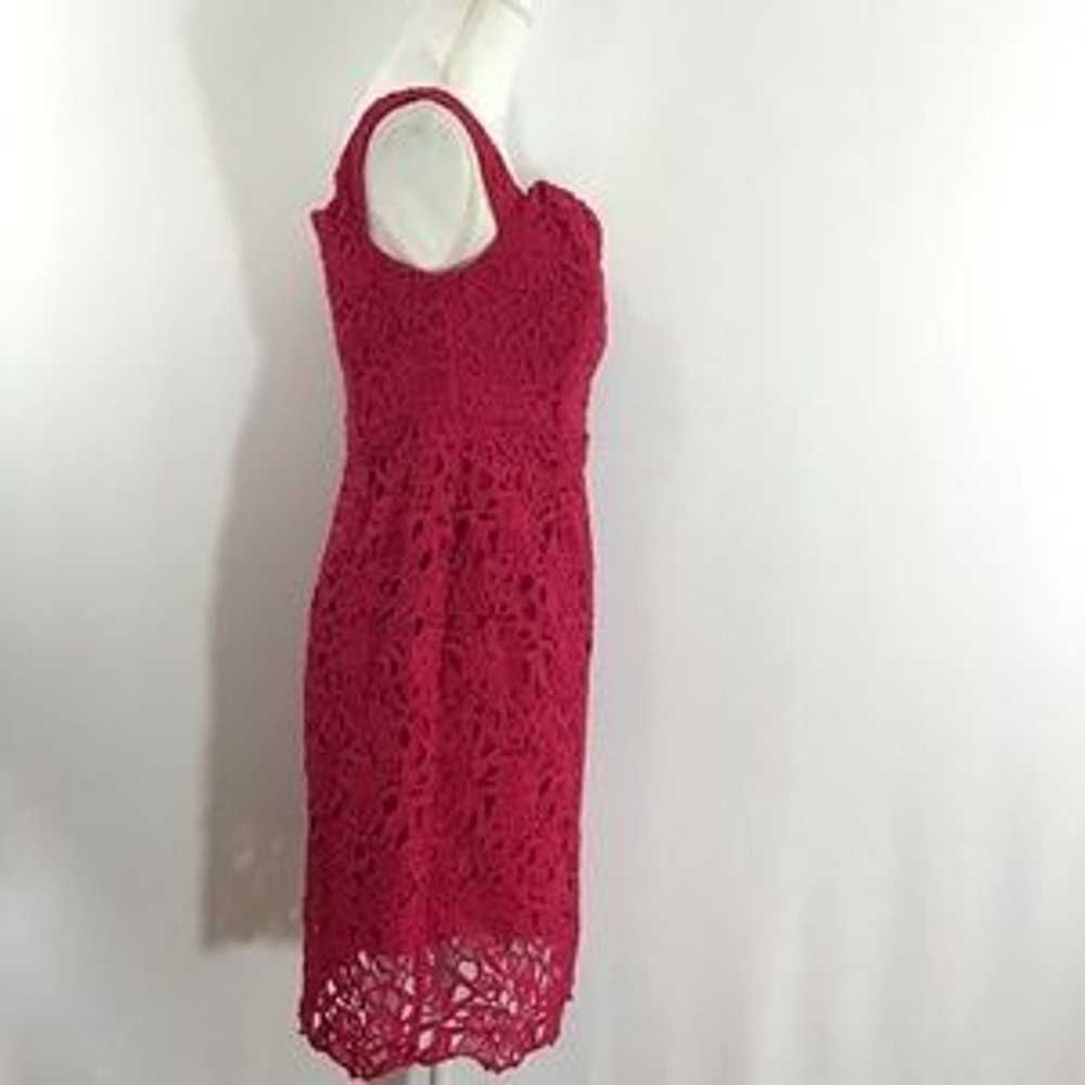 Red Crochet dress - image 2