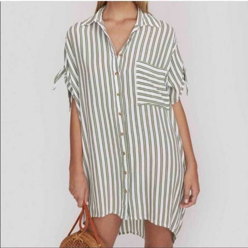 Faithfull the Brand Castaway Shirt Dress - image 8