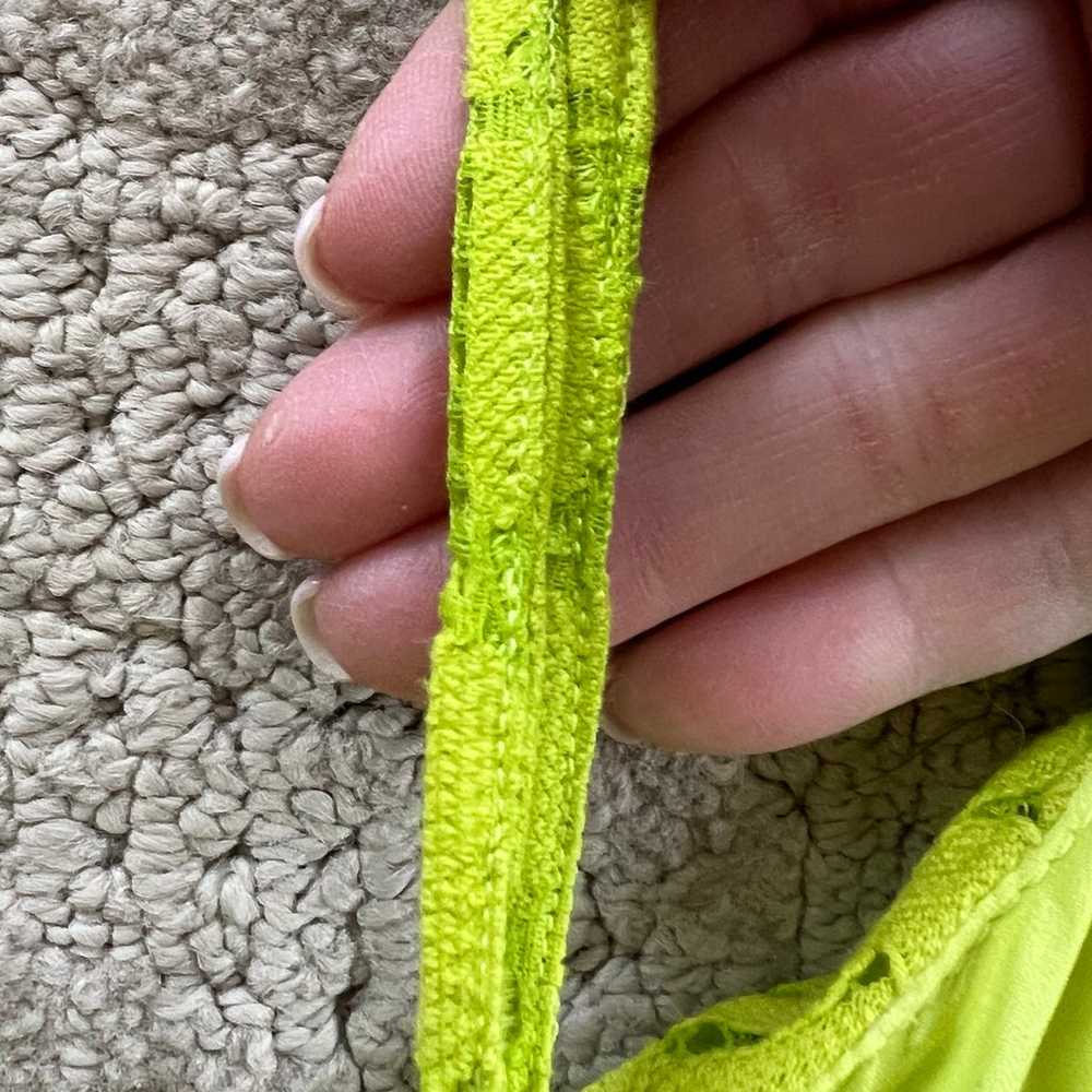Lilly Pulitzer Celyn Lime Ricky Lace Halter Rompe… - image 10