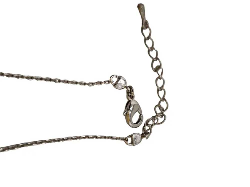 Sterling & Rhinestone Lip Bracelet (A3535) - image 4