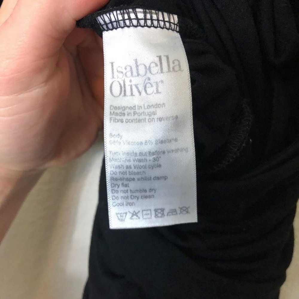 Isabella Oliver Black Jersey Jumpsuit - image 5
