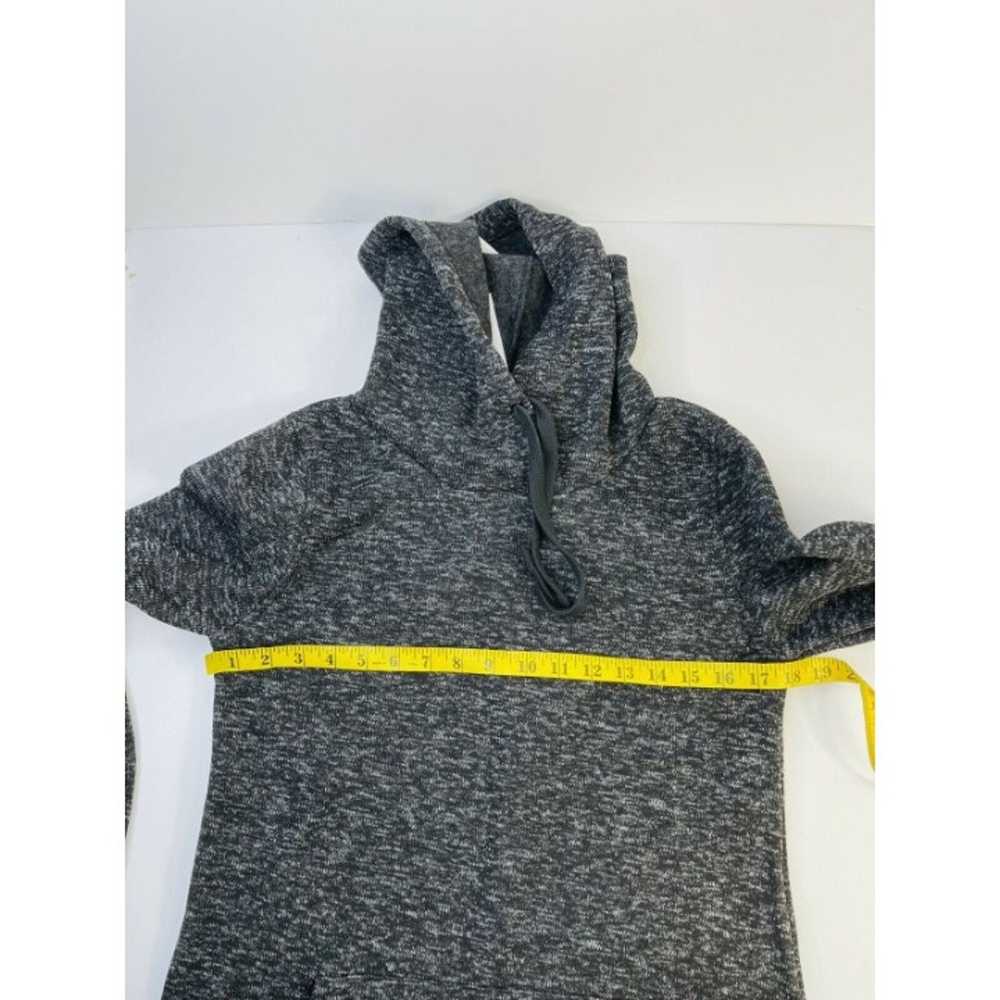 New Fabletics Yukon Hooded Sweatshirt Dress Gray … - image 2