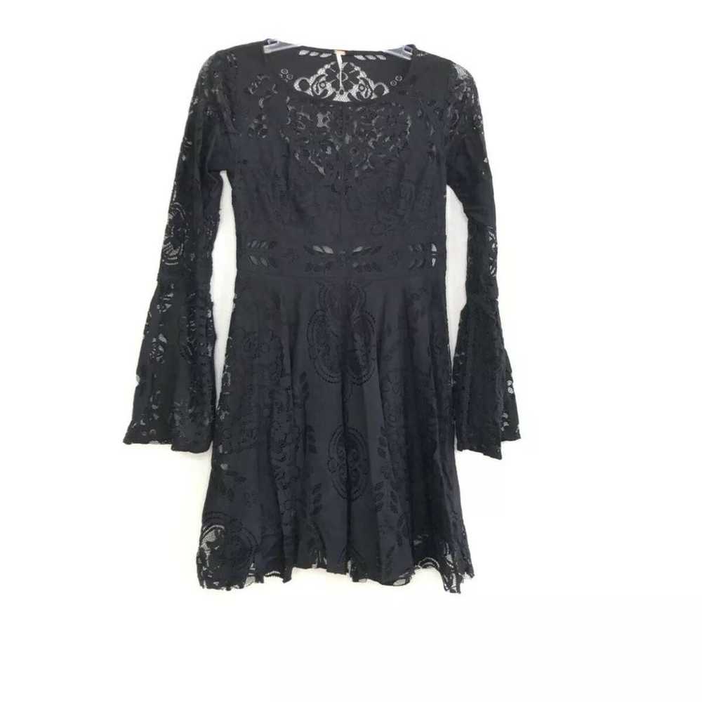 Free People Lace Lovers Folk Song Dress - image 3