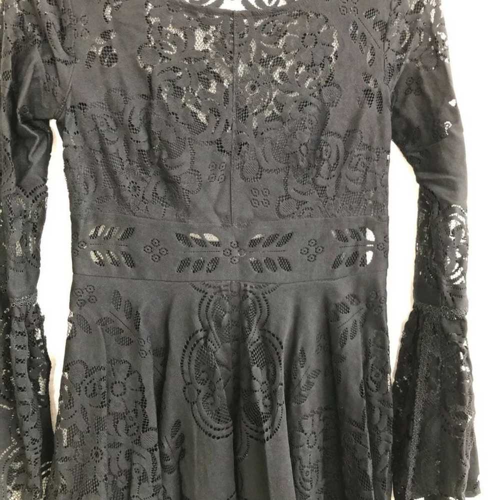 Free People Lace Lovers Folk Song Dress - image 4