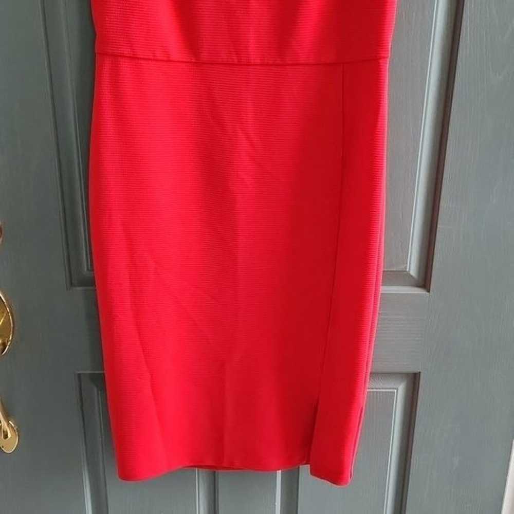 Express bodycon essential red dress, size medium - image 5