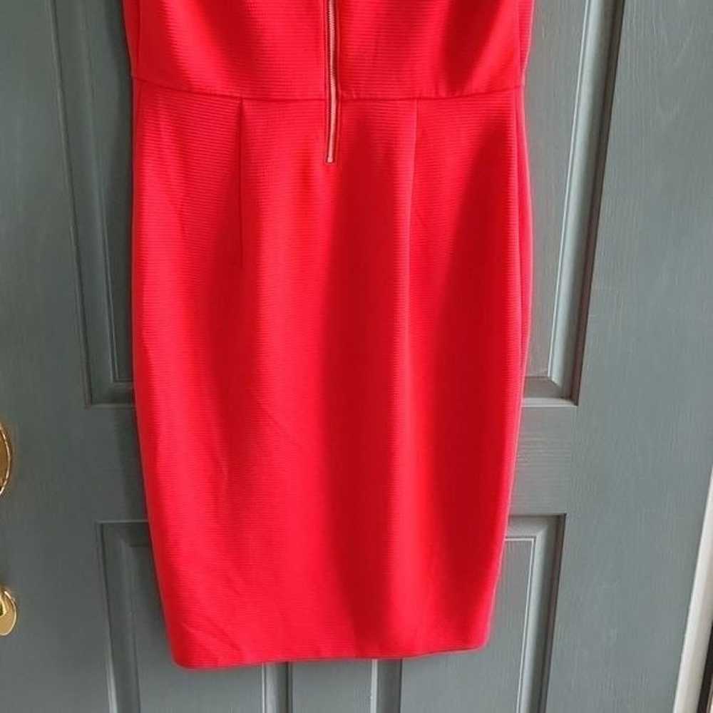 Express bodycon essential red dress, size medium - image 7
