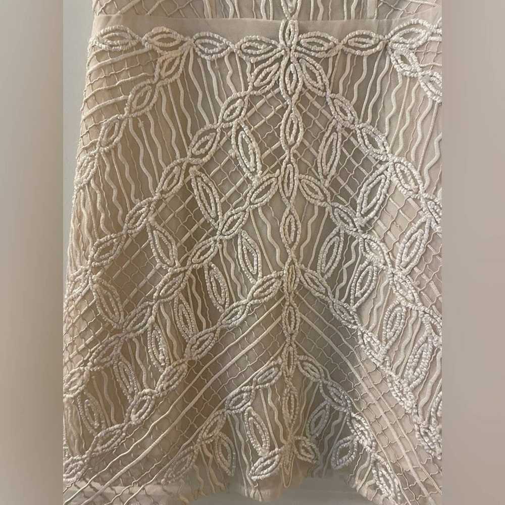 ASOS EDITION Embroidered White Bridal Mini Dress - image 3