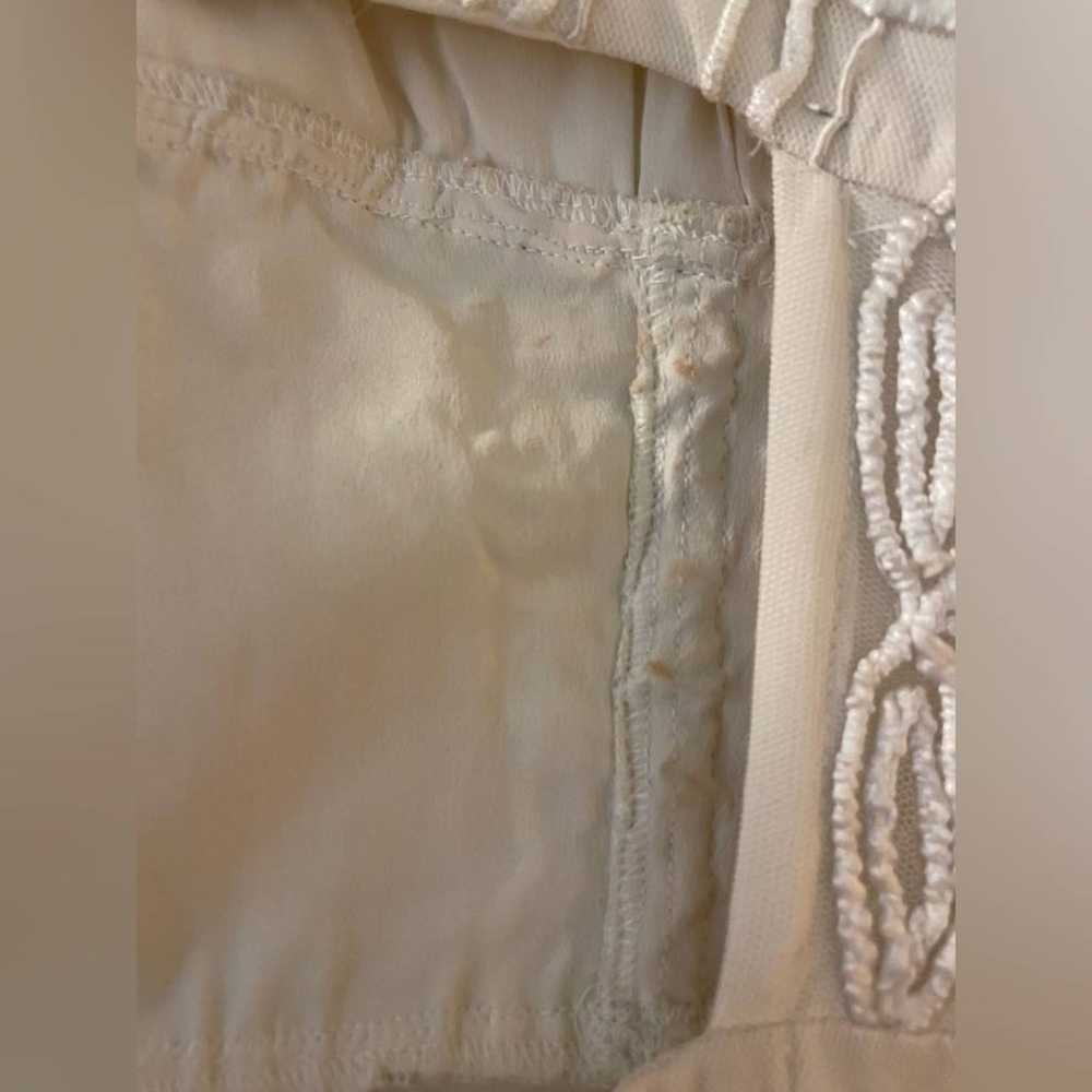 ASOS EDITION Embroidered White Bridal Mini Dress - image 6