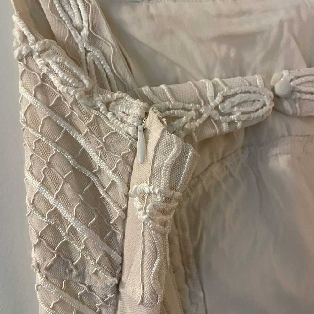 ASOS EDITION Embroidered White Bridal Mini Dress - image 8