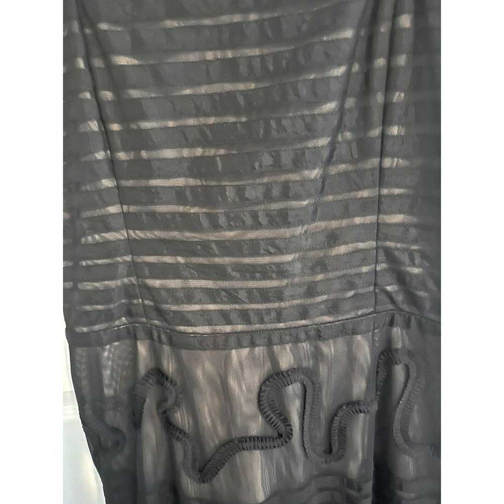 BCBGMAXAZRIA Black Strapless Gown Size M Perfect … - image 3