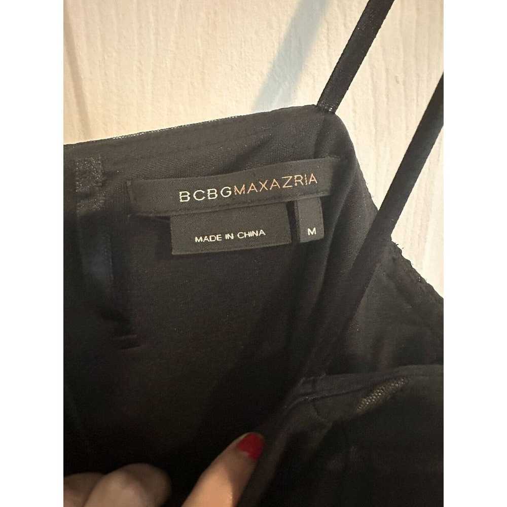 BCBGMAXAZRIA Black Strapless Gown Size M Perfect … - image 5