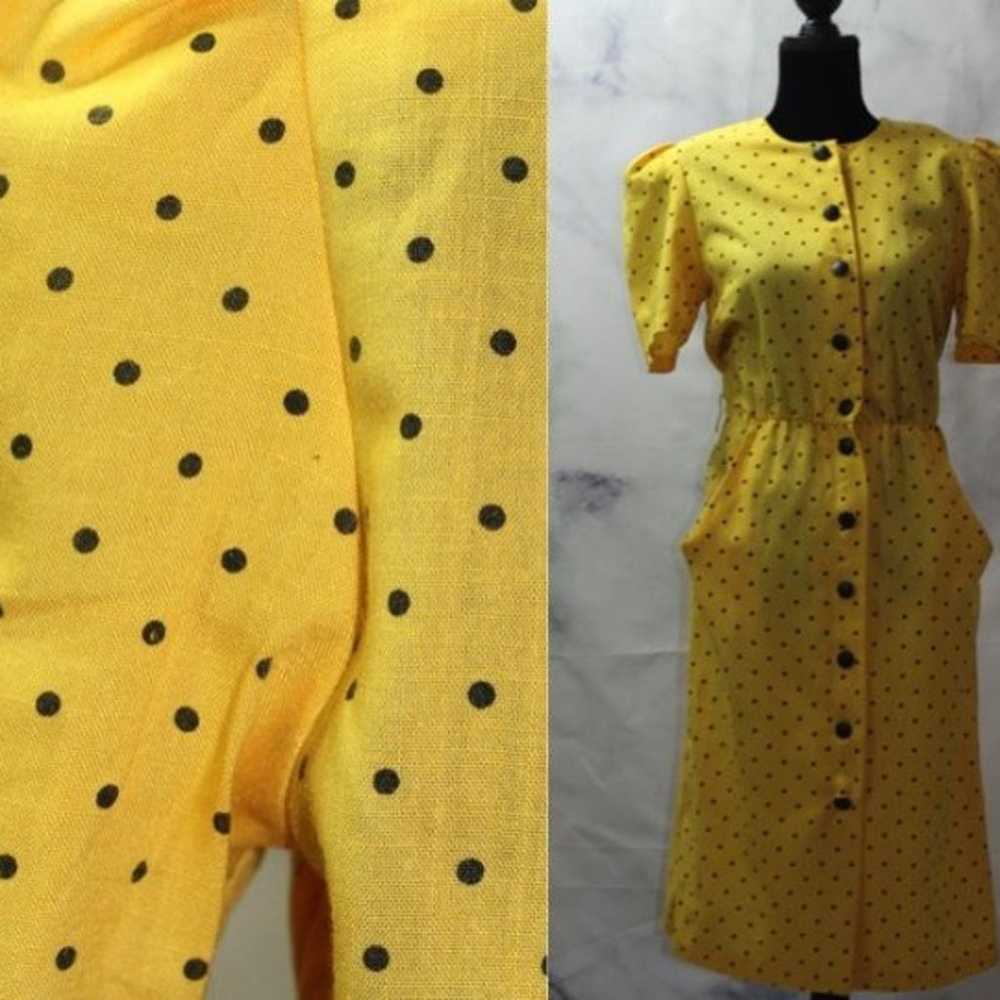 CG II Yellow & Black  Dress (10) - image 1