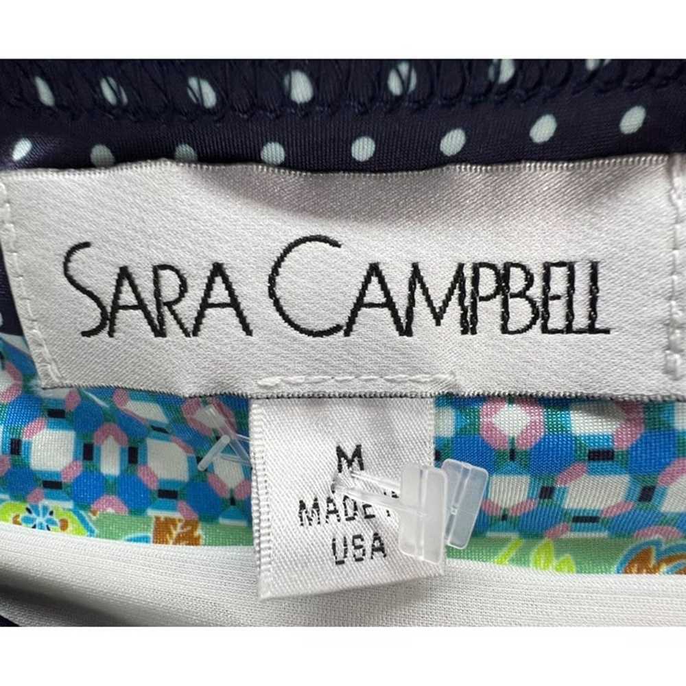 Sara Campbell Womens Polka Dots Floral Shift Dres… - image 10