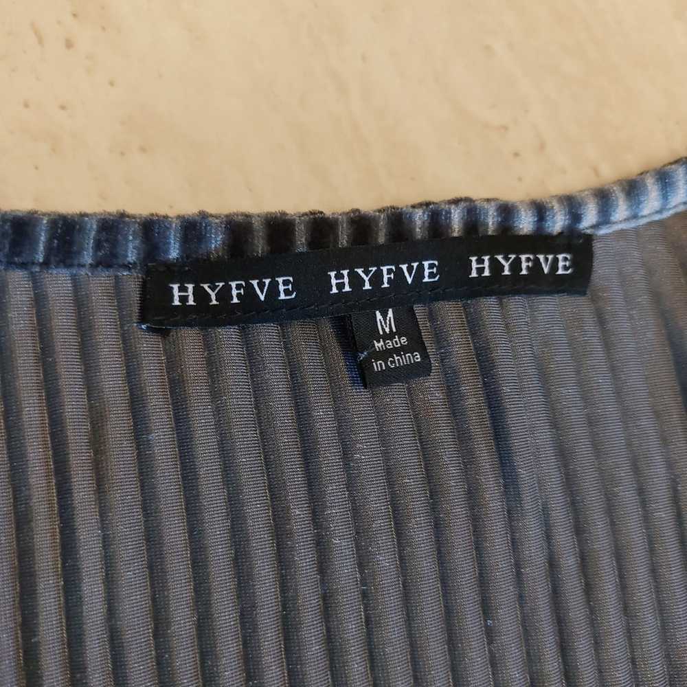 HYFVE Wrap Front V-Neck Velvet Ribbed Full Length… - image 10