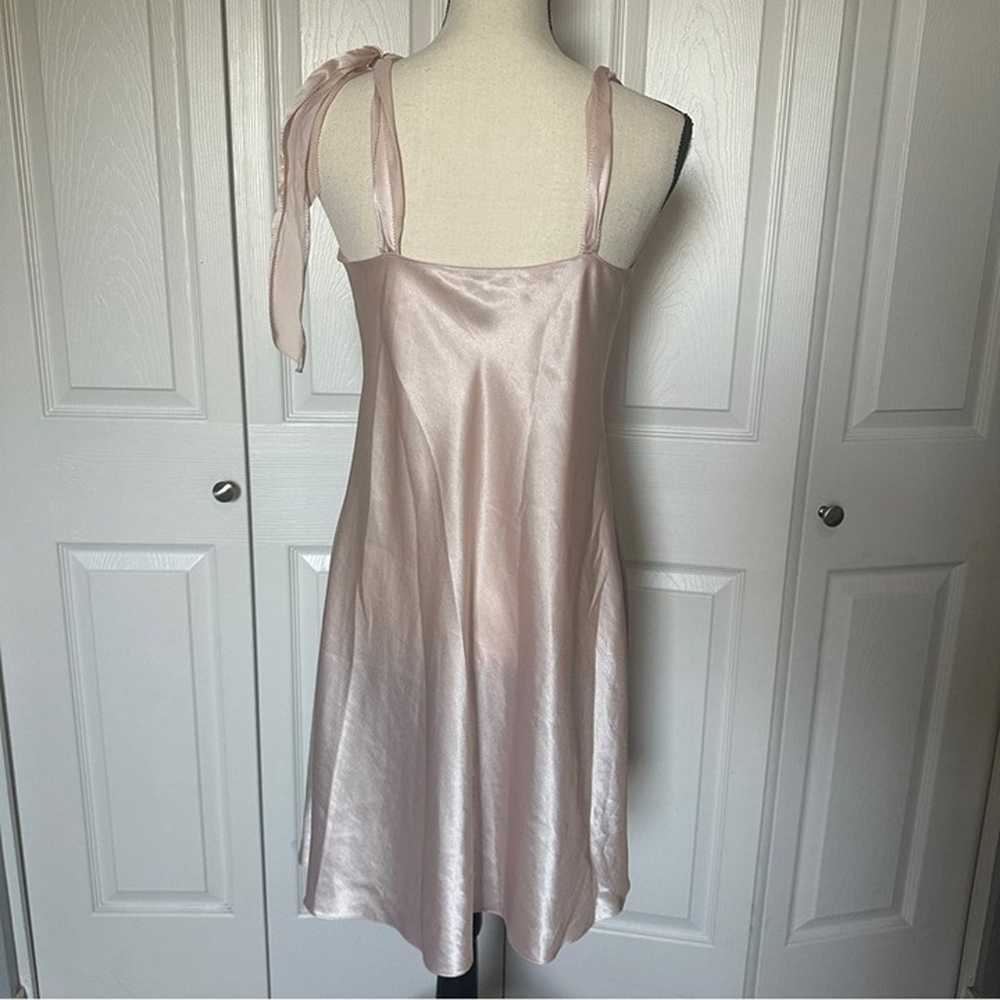 Vera Wang Light Pink Silky Slip Dress Sleeveless … - image 7