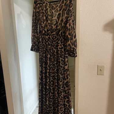 Naked wardrobe cheetah dress - image 1