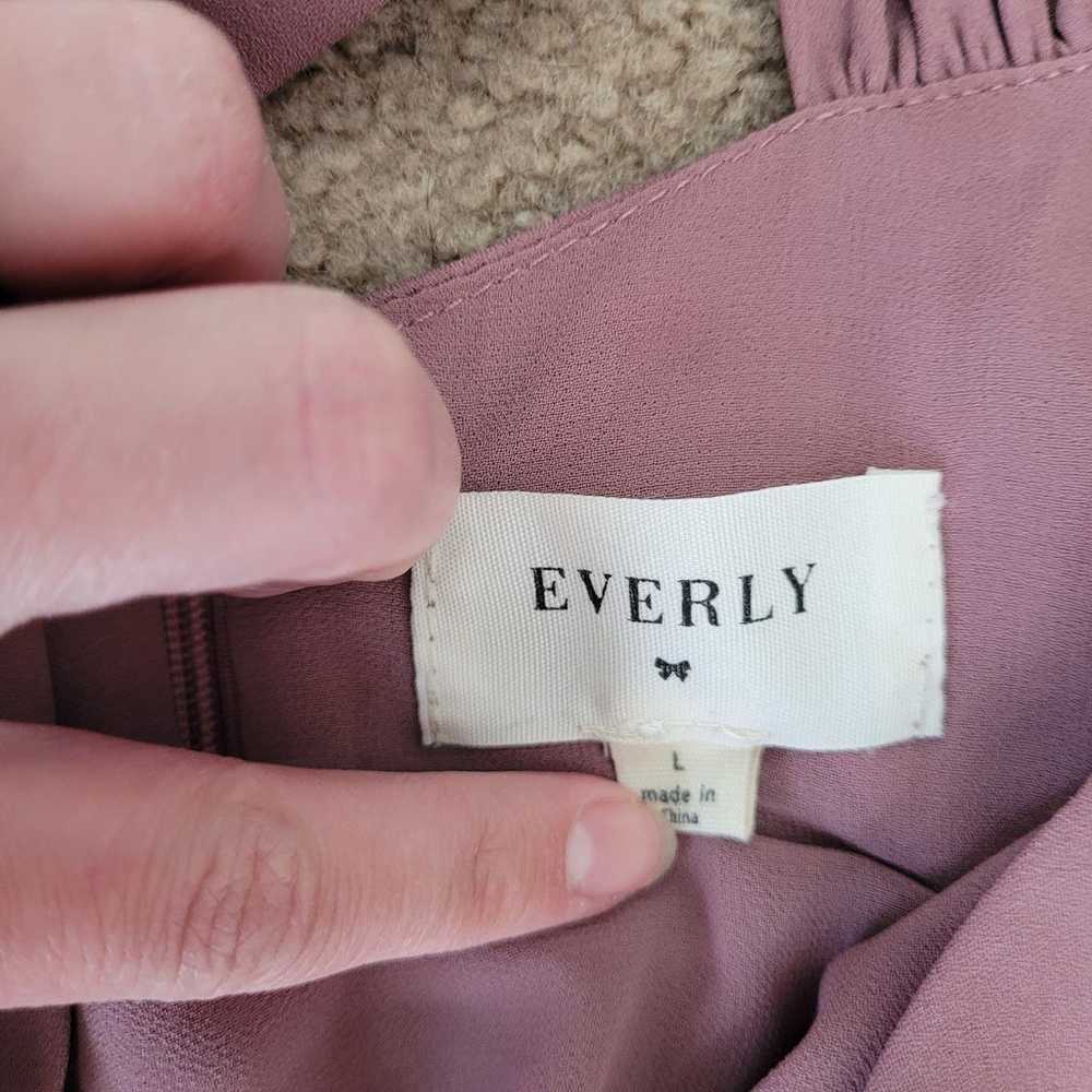 Everly Women's Mauve Purple Halter Maxi Dress. Si… - image 11