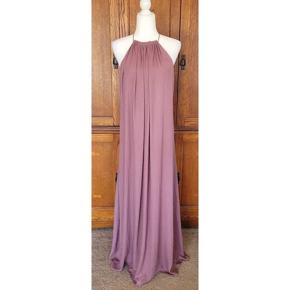 Everly Women's Mauve Purple Halter Maxi Dress. Si… - image 2