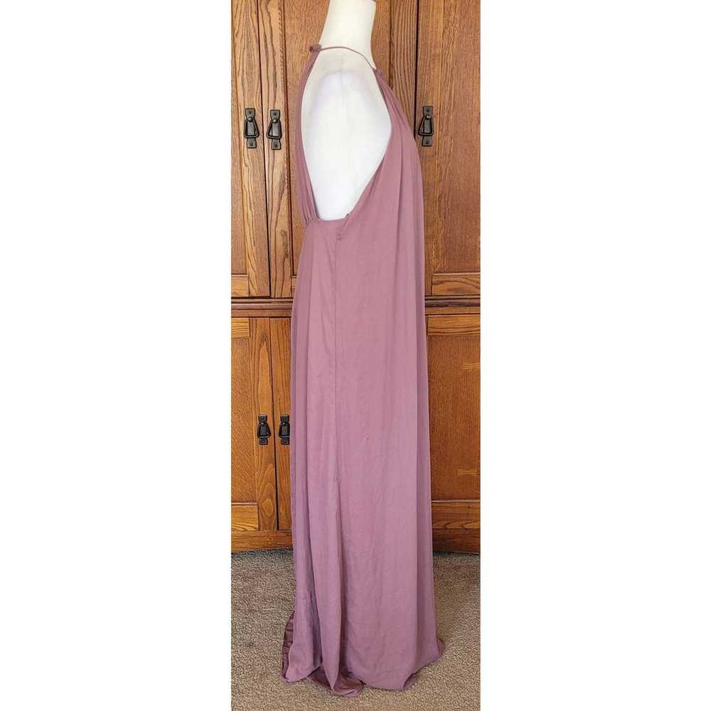 Everly Women's Mauve Purple Halter Maxi Dress. Si… - image 4
