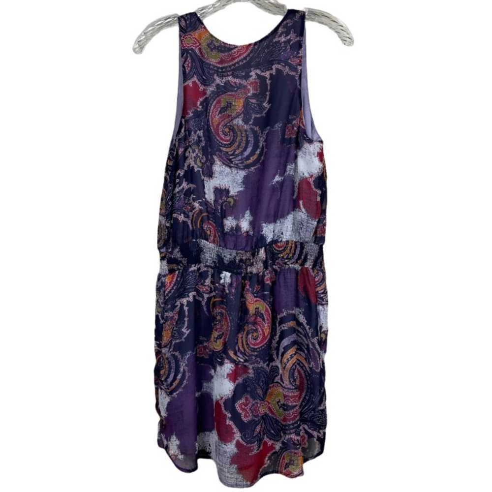 Free People Falling for Georgette Paisley Purple … - image 8