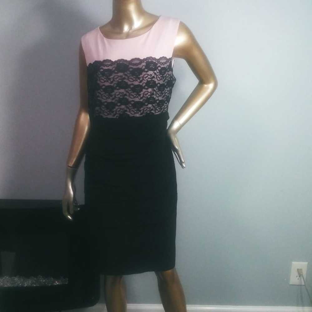 { Connected Apparel } lace jersey dress - image 2