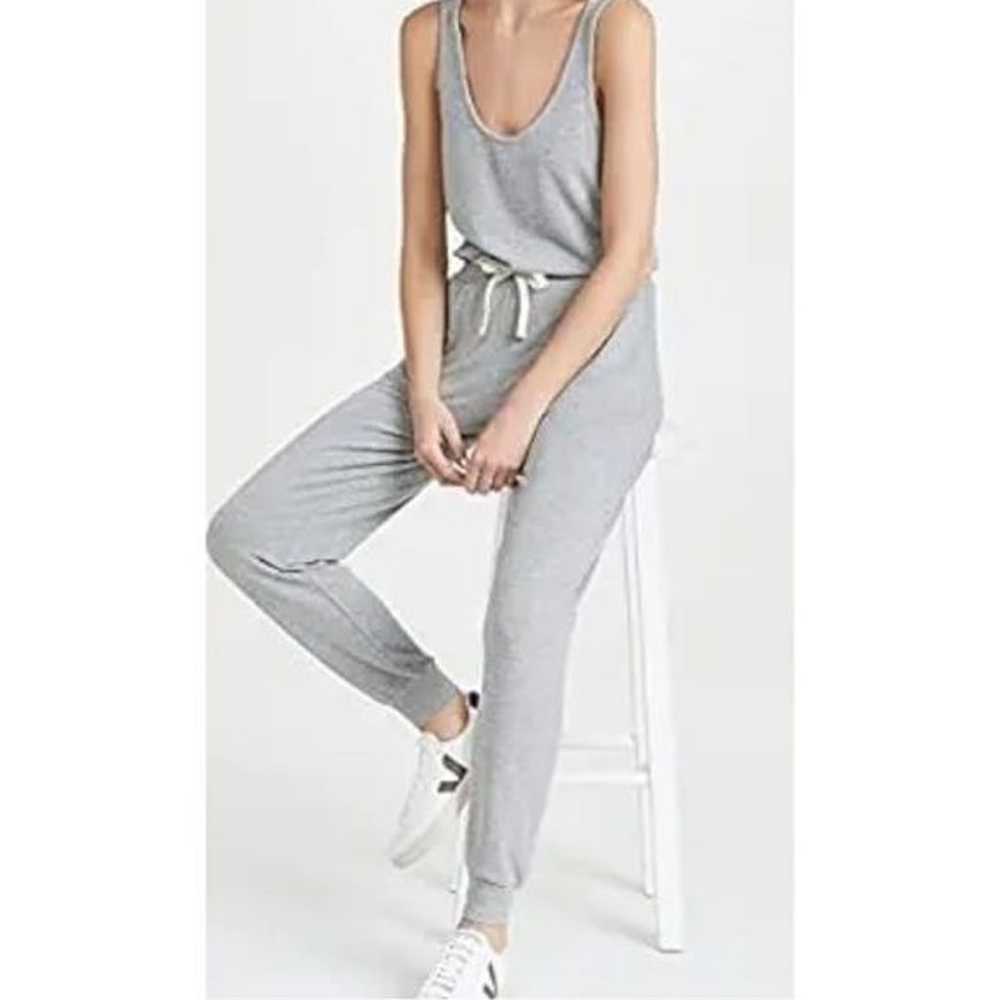 Spiritual Gangster Poppy Jumpsuit in Gray Size La… - image 1