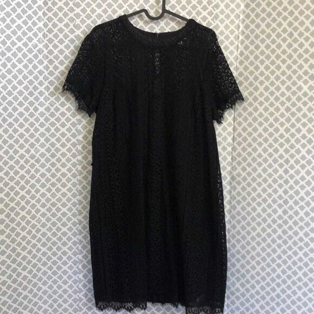 Lauren Conrad black lace dress - image 1