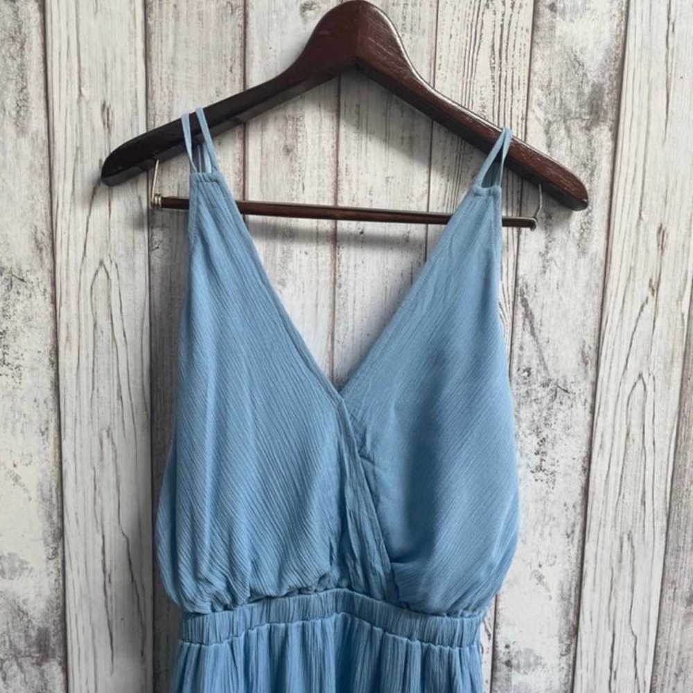 NWT Lulus slate blue lost in paradise dress size … - image 4
