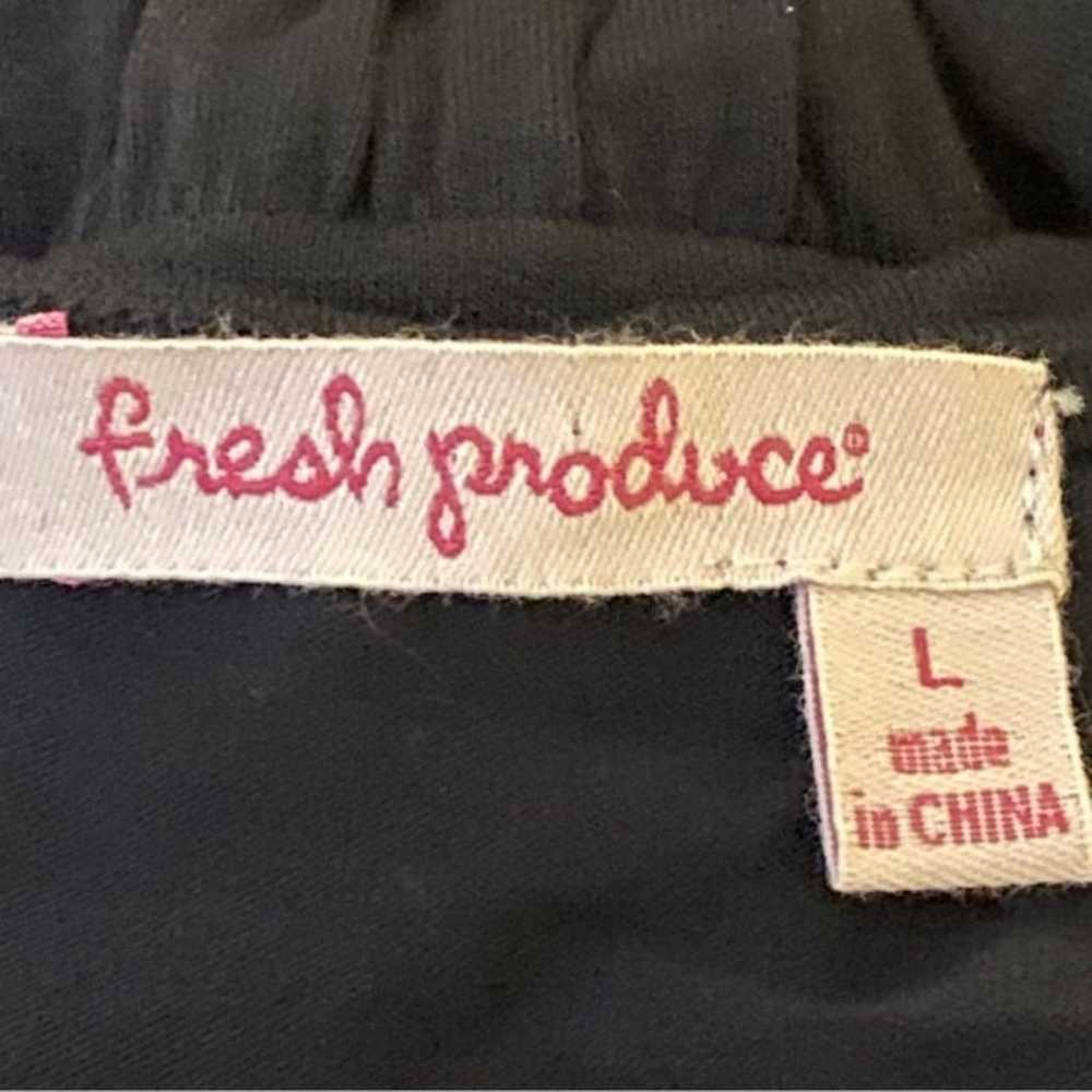 Fresh Produce Size L Sleeveless Faux Wrap Pockets… - image 4