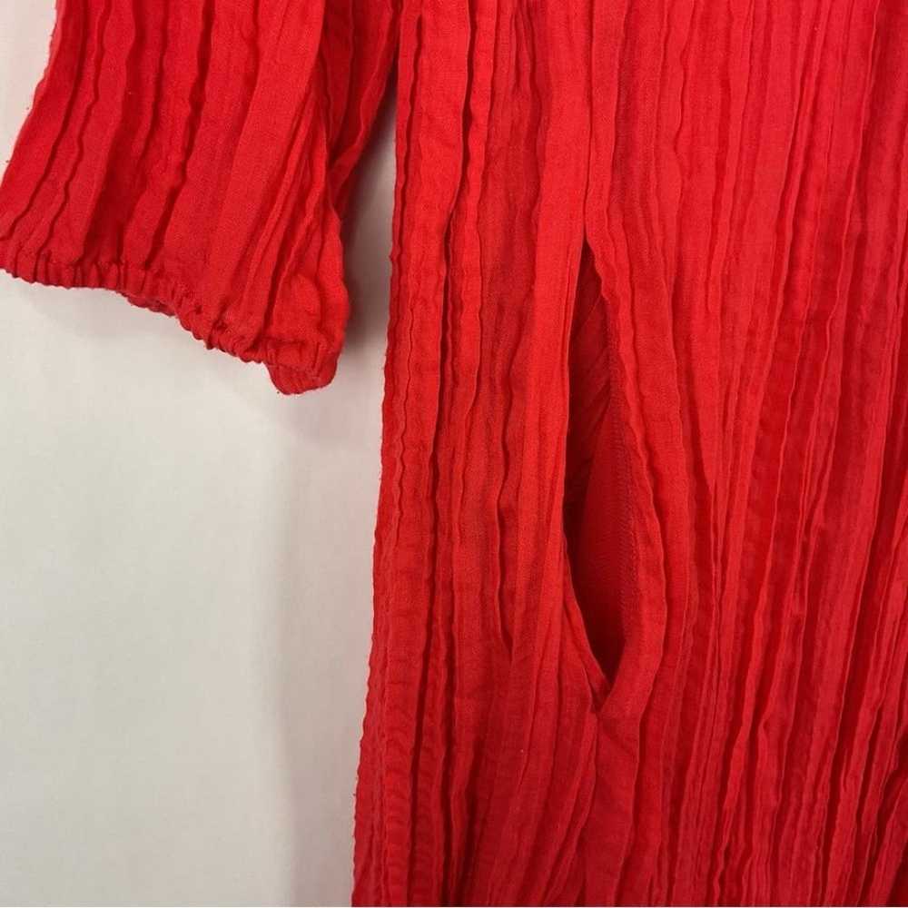 Label By Five Twelve Embroidered Crinkled Dress S… - image 2