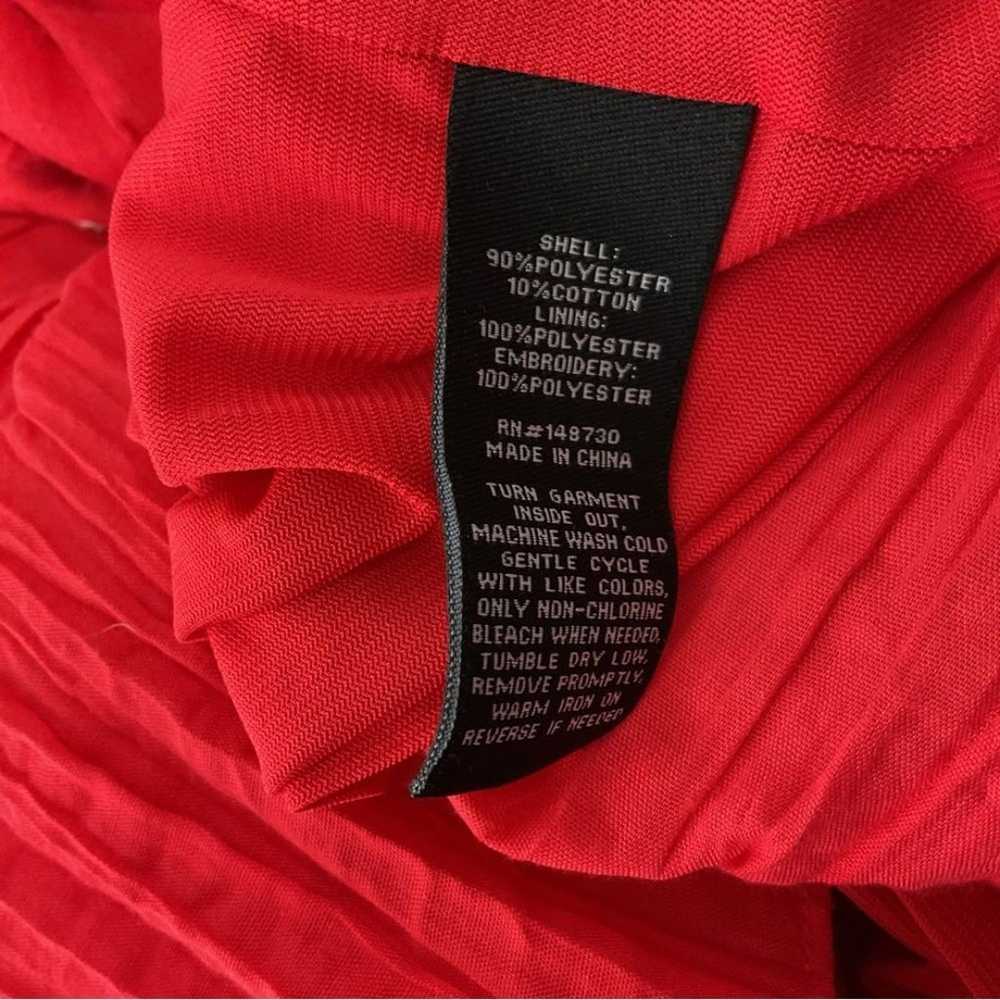 Label By Five Twelve Embroidered Crinkled Dress S… - image 5